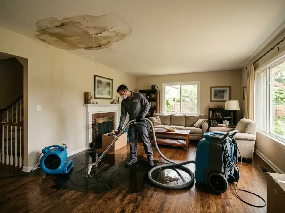attic-pipe-burst-ceiling-drip-008 — frequently asked questions, Water Damage Restoration & Carpet Care in Mercersburg, PA